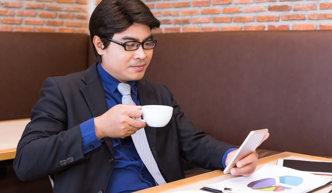 Founder reviewing year-end accounting documents in Singapore